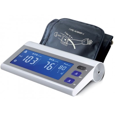 Acquista Macchina BP digitale automatica per monitor della pressione  arteriosa Sinocare con bracciale ad ampio raggio per uso domestico