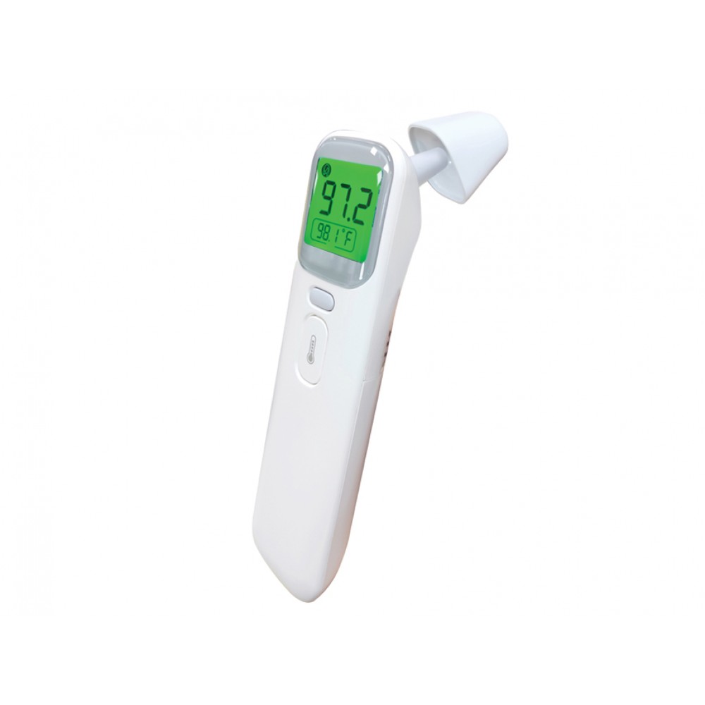 Termometro ad infrarossi professionale senza contatto per adulti e bambini,  display retroilluminato, funzione memoria