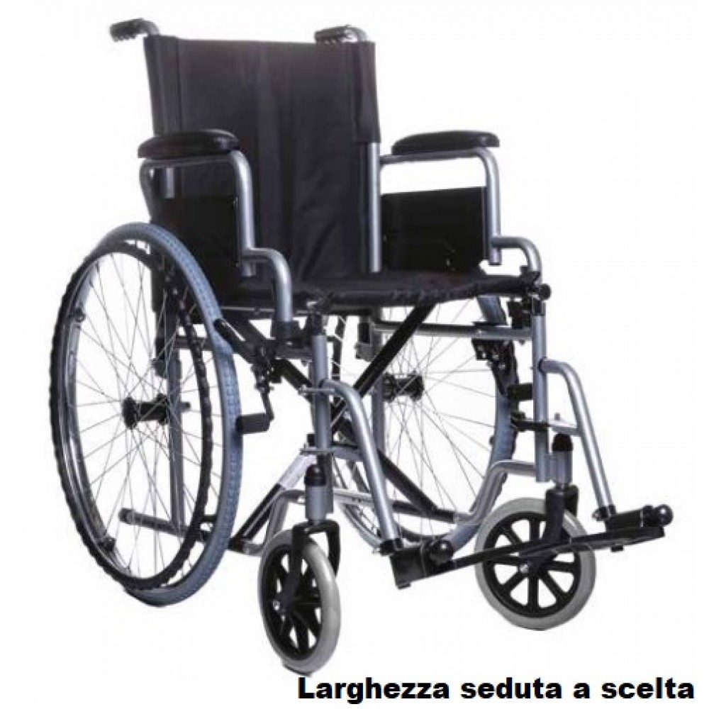 Sedia a rotelle pieghevole manuale per invalidi Spes S-H011
