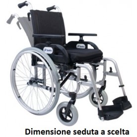 SEDIA A ROTELLE LEGGERA AD AUTOSPINTA MOBILEX mod. BARRACUDA