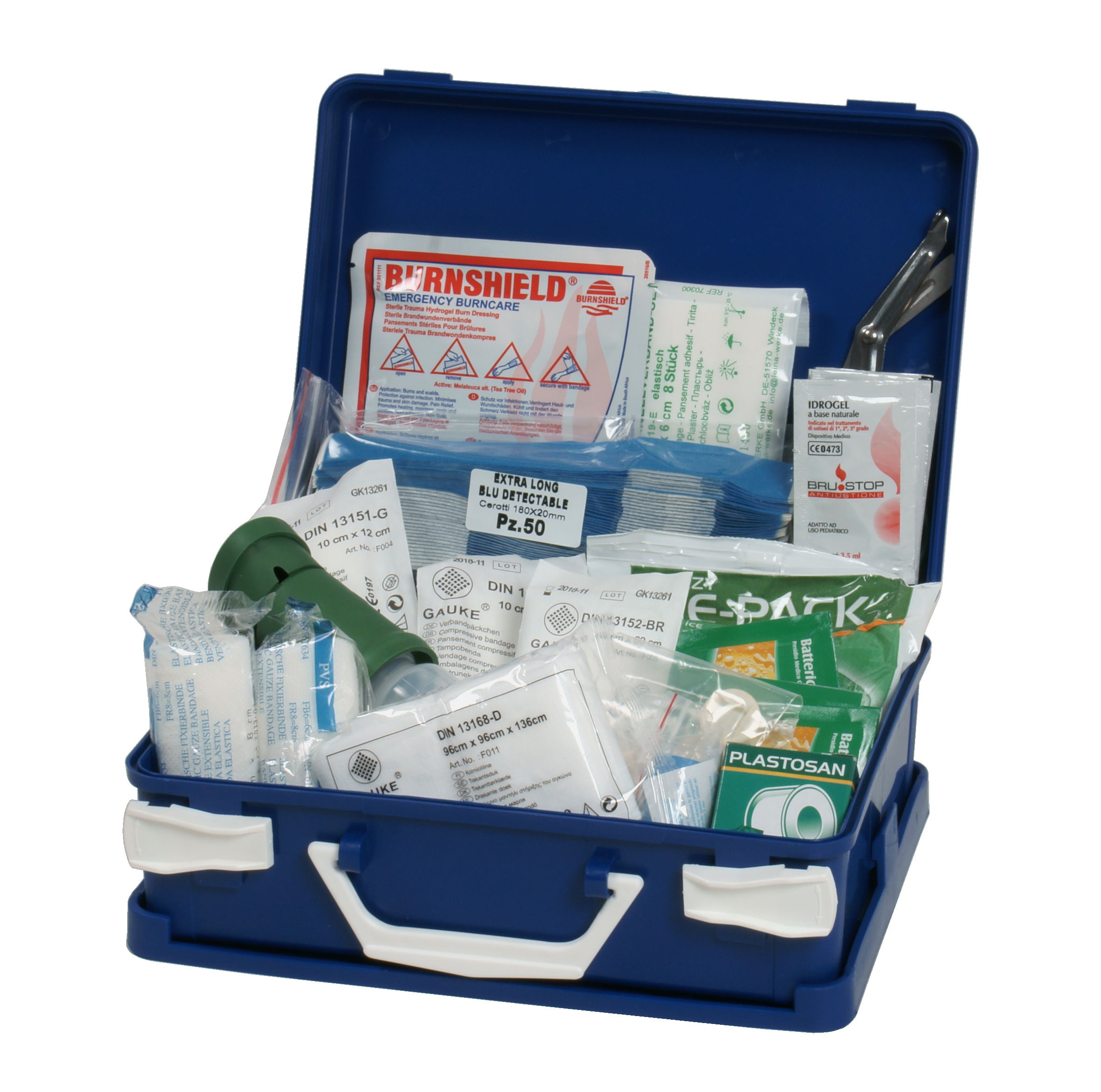 STEPAR - Il Kit Di Pronto Soccorso In Plastica Con Apparecchiature Mediche  Per 10 Persone - ePrice
