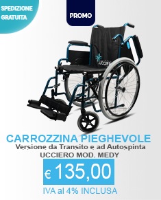 Sedia a rotelle ucciero in offerta